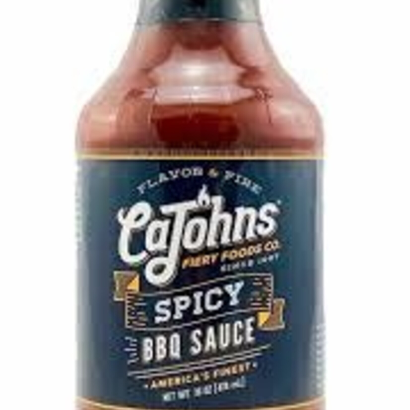 CaJohns Spicy BBQ Sauce | Heat Rating: 3