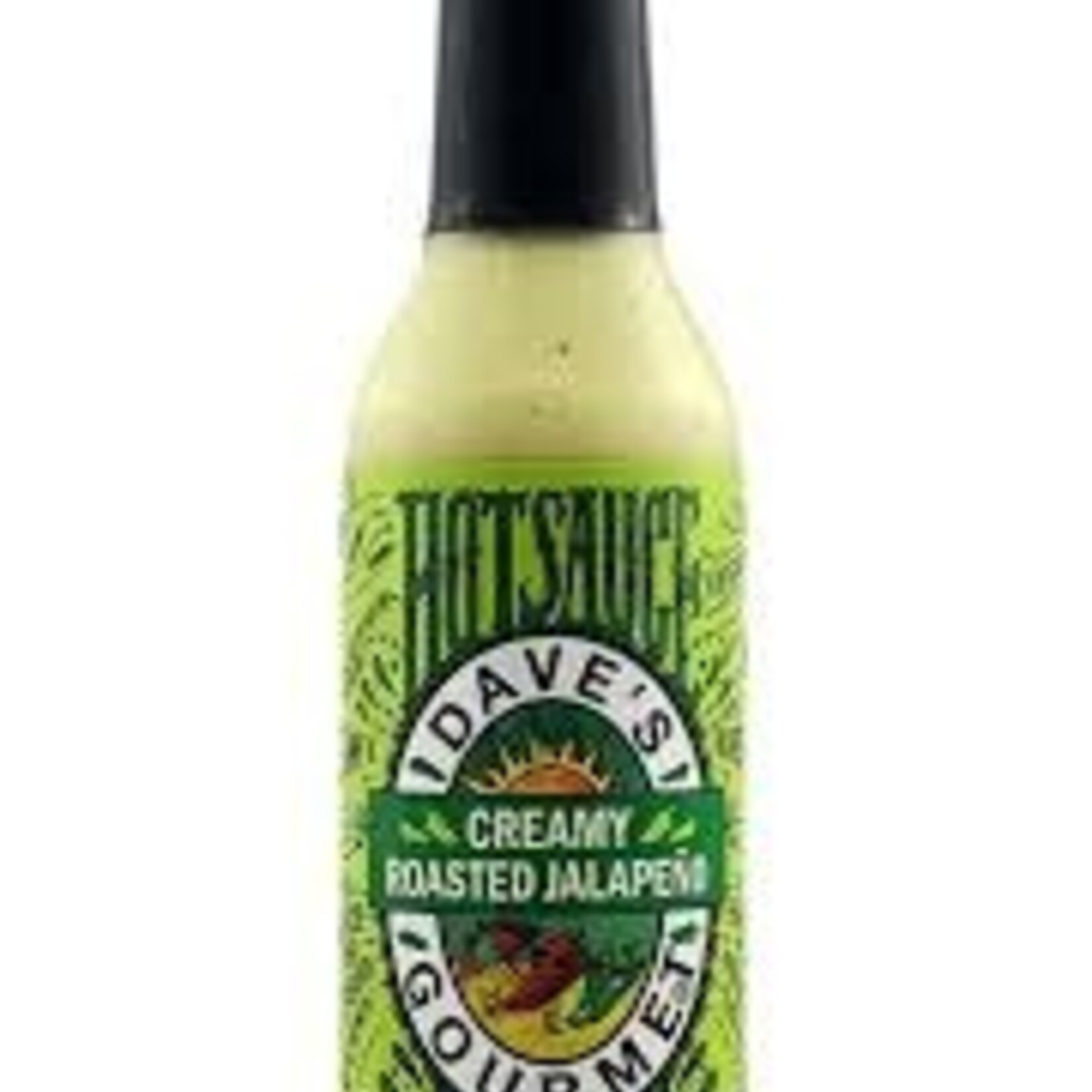 Dave's Gourmet Creamy Roasted Jalapeno Hot Sauce | Heat Rating: 4