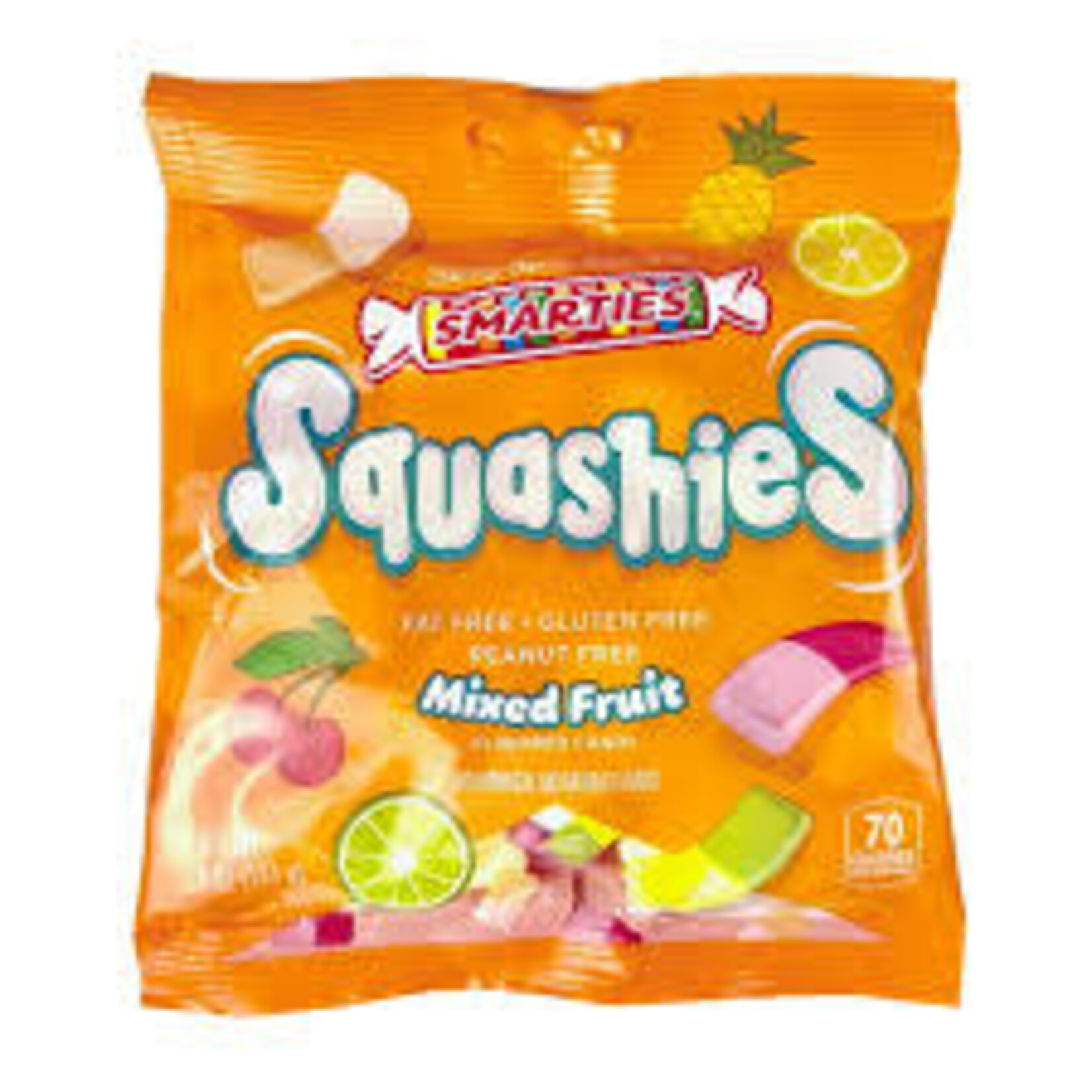 Grandpa Joes Smarties Squashies Mixed Fruit 5oz Bag