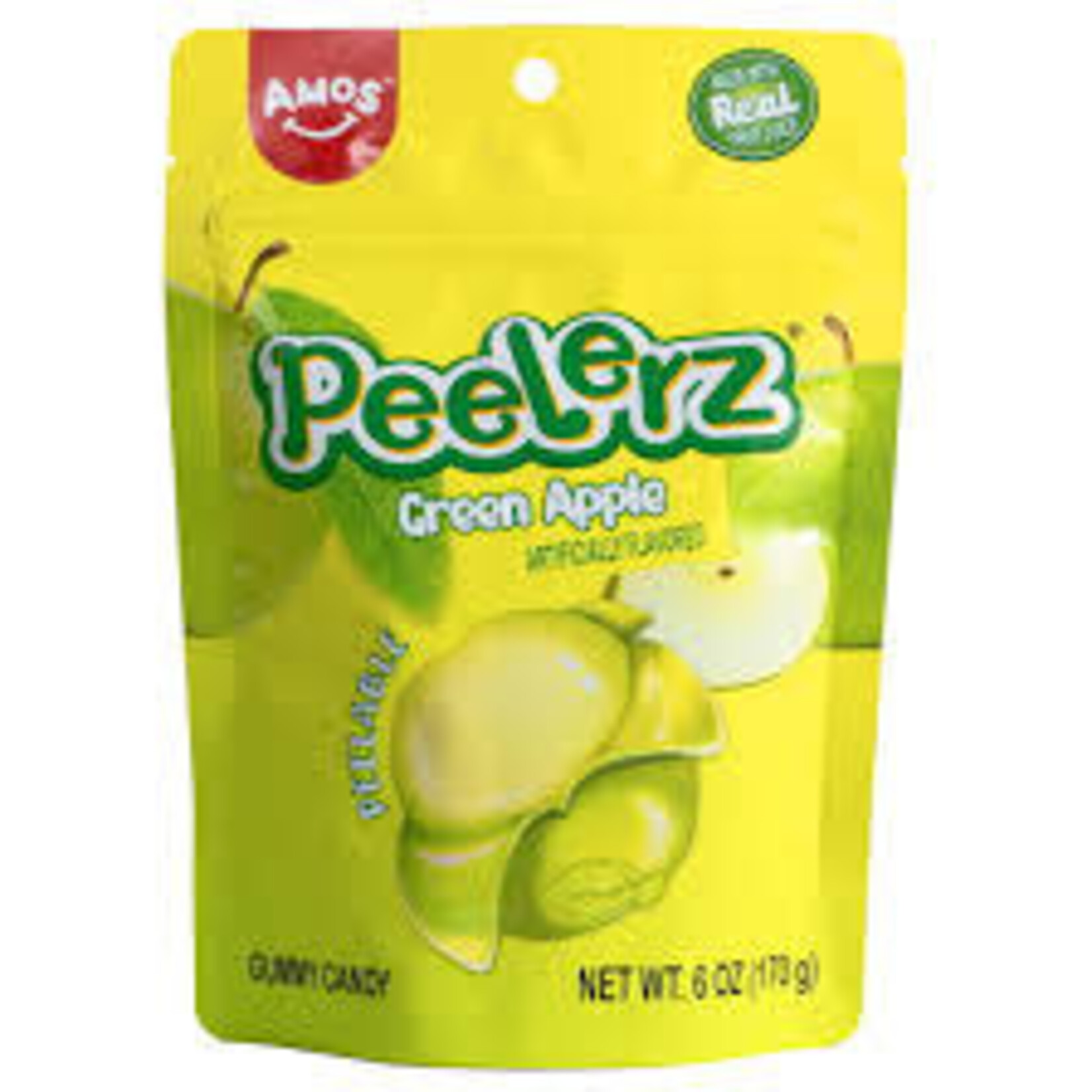 Amos Gummy Peelerz Green Apple 6oz
