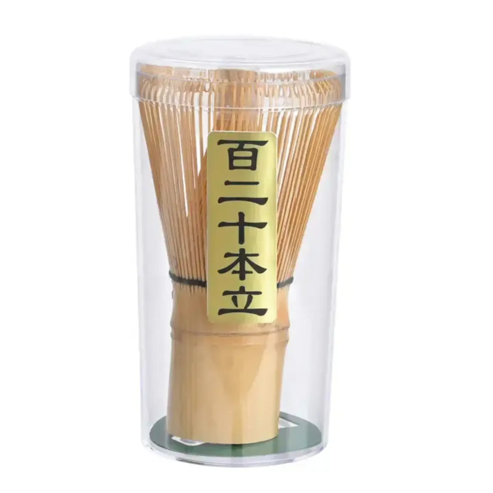 Urban Tokyo Matcha Whisk Chasen 4"H 120 Prong White Bamboo Whisk (1/100)