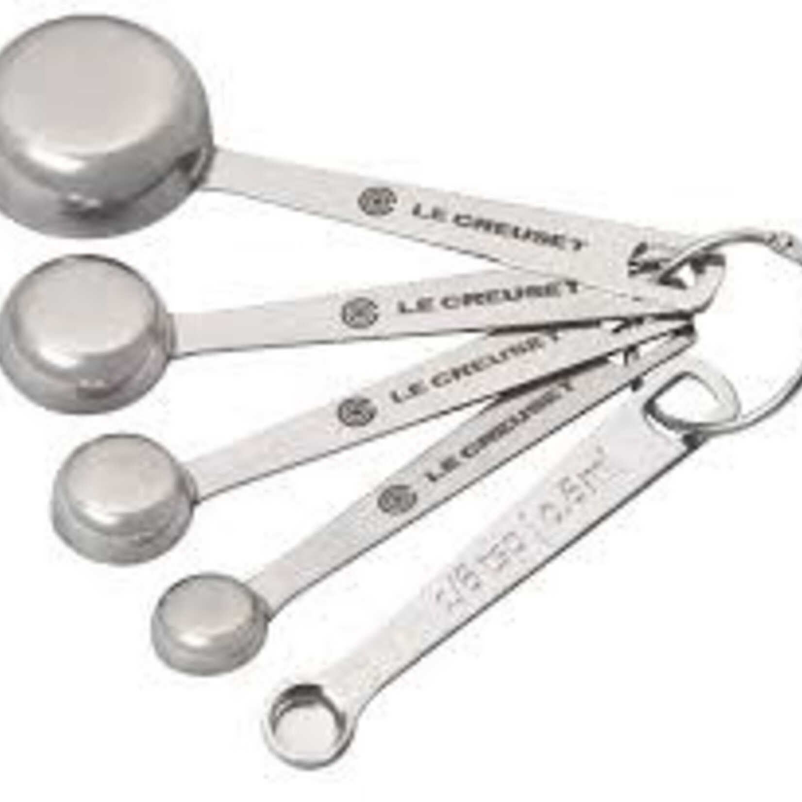 Nicole Manion & Matthew Warren Registry Le Creuset Stainless Steel Measuring Spoons - Set of 5 | Nicole Manion & Matthew Warren Registry