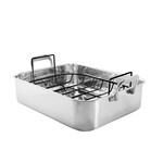Stainless Steel Roaster with Nonstick Rack | Chantal