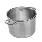 Induction 21 Steel Stockpot with Lid (8 Qt.) | Chantal