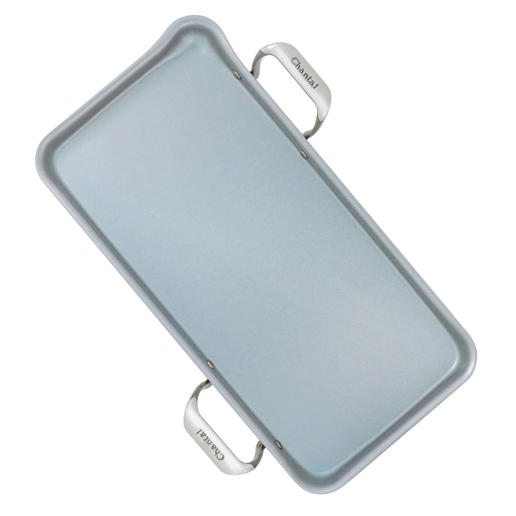 Induction 21 Steel Heavy-Gauge Tri-ply Griddle with Nonstick Coating (19 In. x 9.5 In.) | Chantal