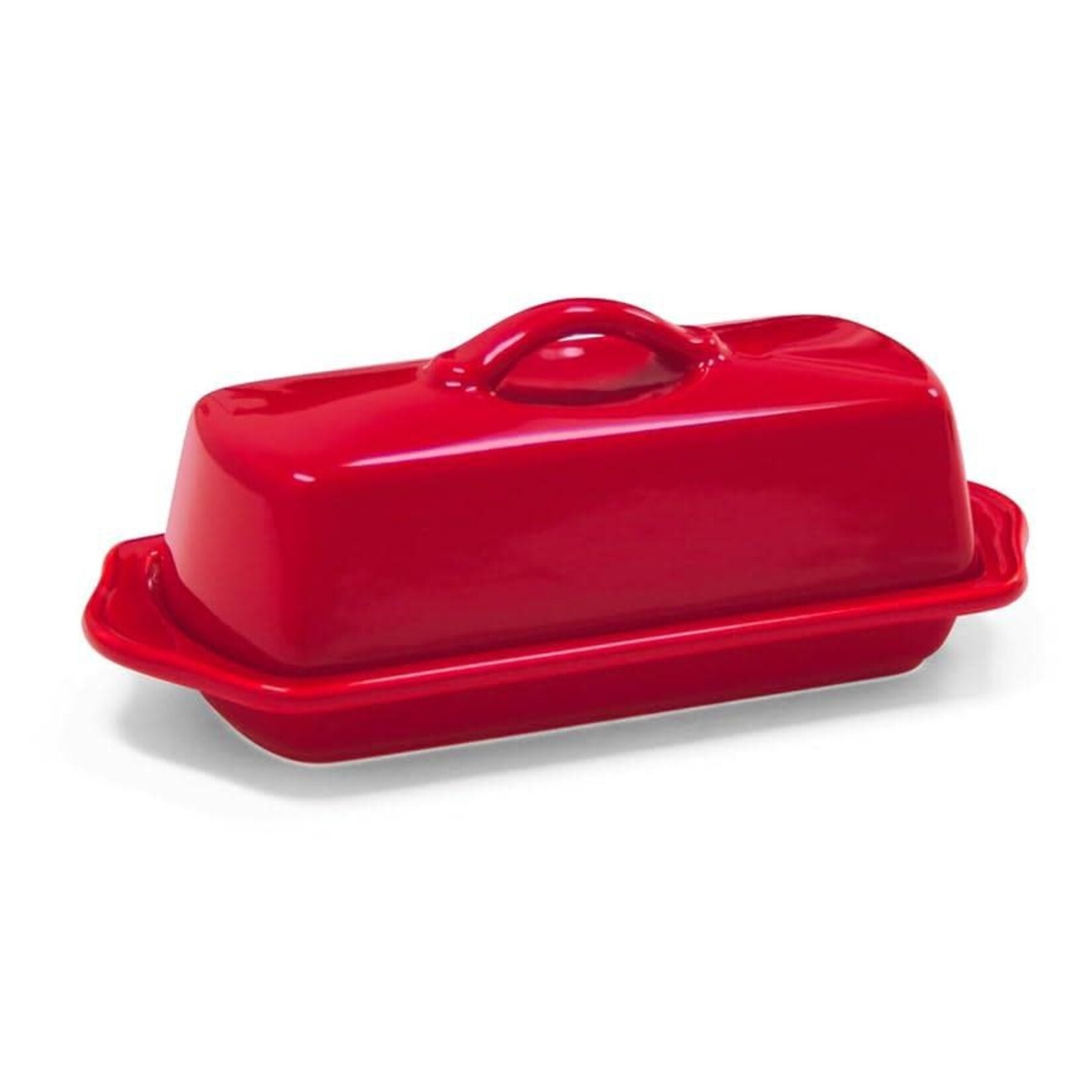 Full-Size Butter Dish - True Red | Chantal