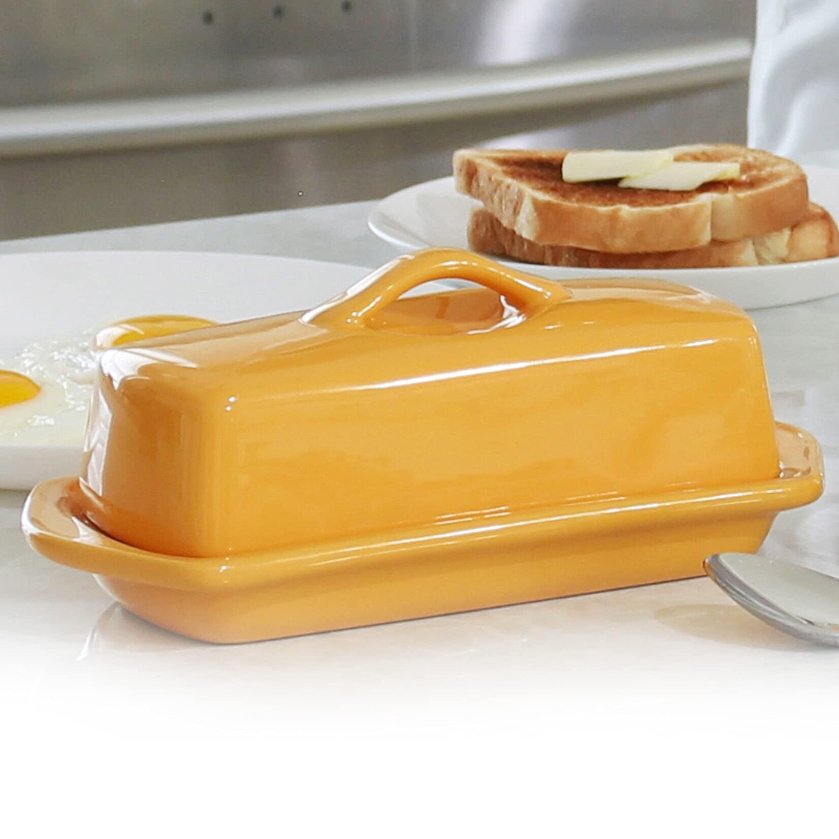 Full-Size Butter Dish - Marigold | Chantal