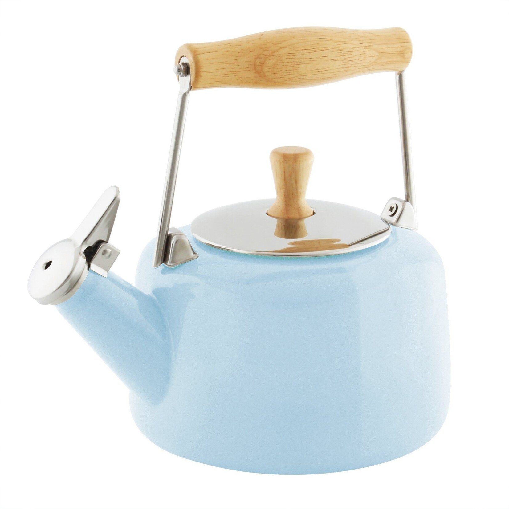 Enamel-on-Steel Sven Teakettle (1.4 Qt) - Glacier Blue | Chantal
