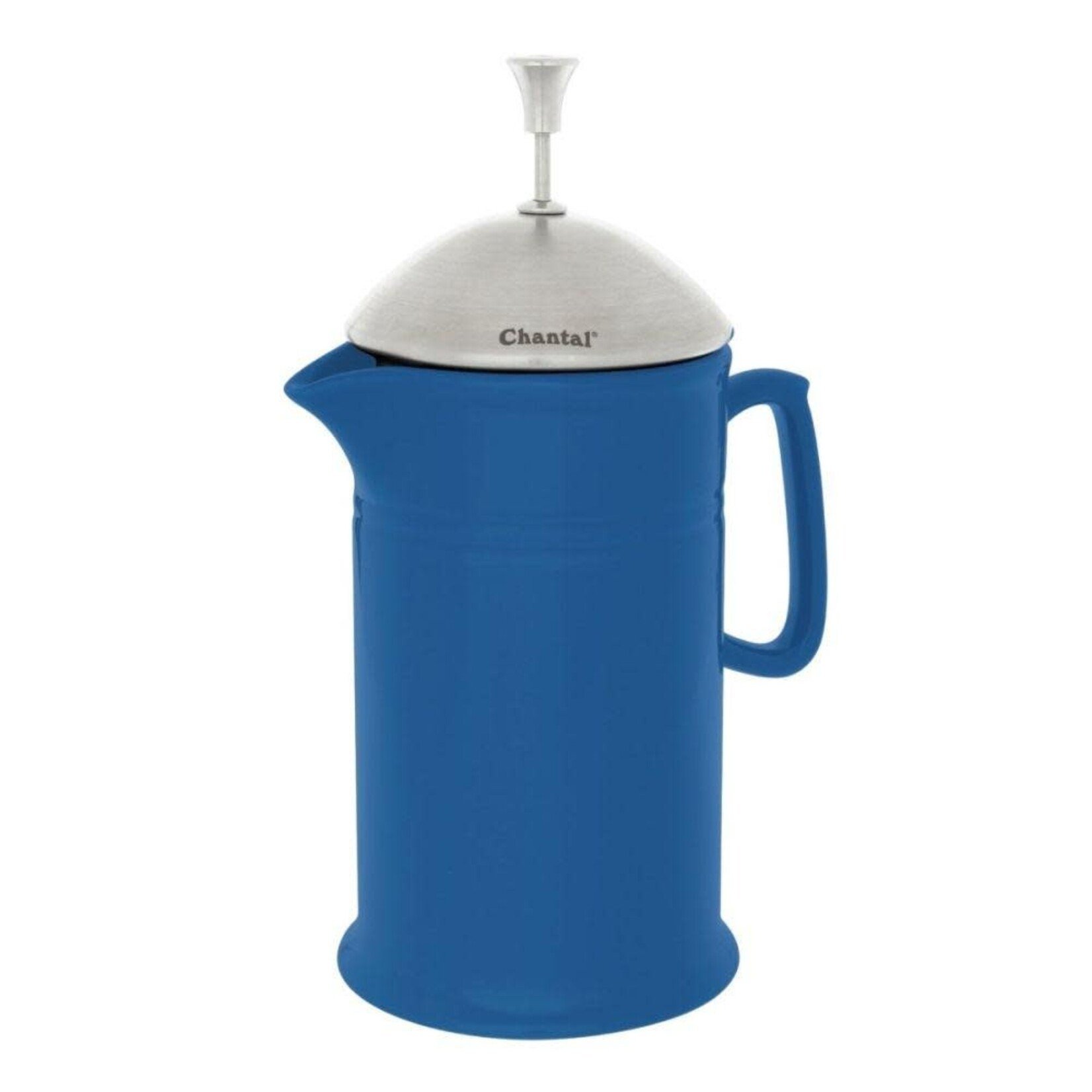 Ceramic French Press (28oz) with Stainless Steel Plunger Screen & Lid - Blue Cove | Chantal