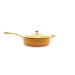 Cast Iron Saute Skillet (4 Qt.) - Marigold | Chantal
