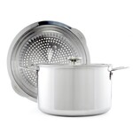 3.Clad 7 Qt. Stockpot & Steamer | Chantal