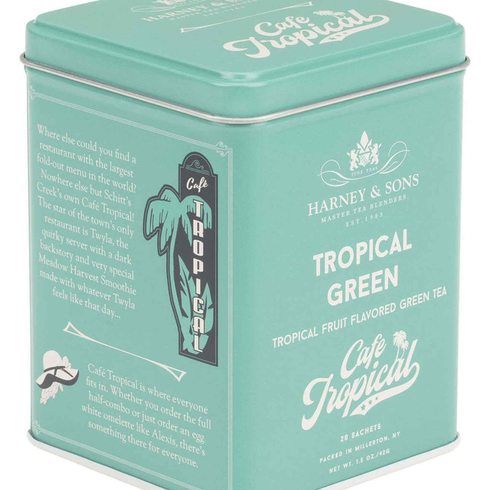 Harney & Sons 20ct Tropical Green Sachets | Harney & Sons