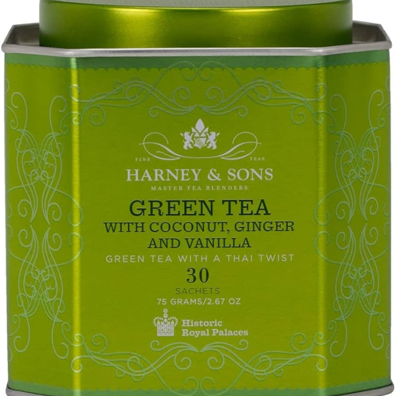 Harney & Sons 30ct Green Tea w/ Coconut Sachets | Harney & Sons
