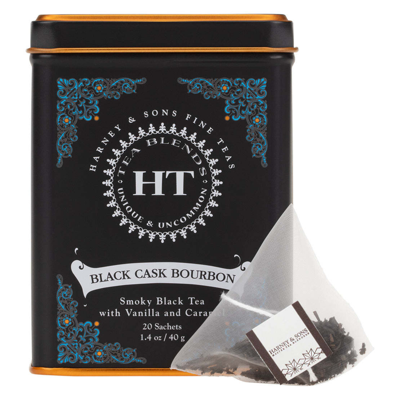 Harney & Sons 20ct Black Cask Bourbon Sachets | Harney & Sons