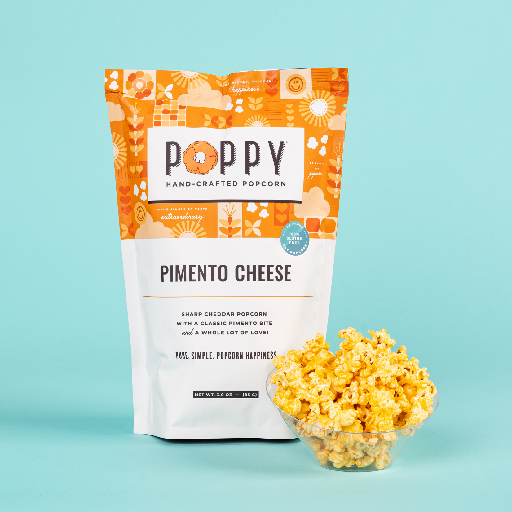 Poppy Pimento Cheese Popcorn | Poppy