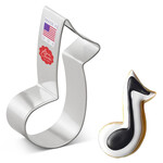 R&M International Music Note 3.5in Cookie Cutter | R&M International