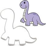 R&M International Brontosaurus Baby 4.5in Cookie Cutter | R&M International