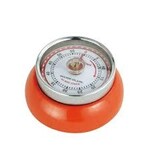 Frieling Frieling - Retro Kitchen Timer, Orange, 2.75" X 1.25"
