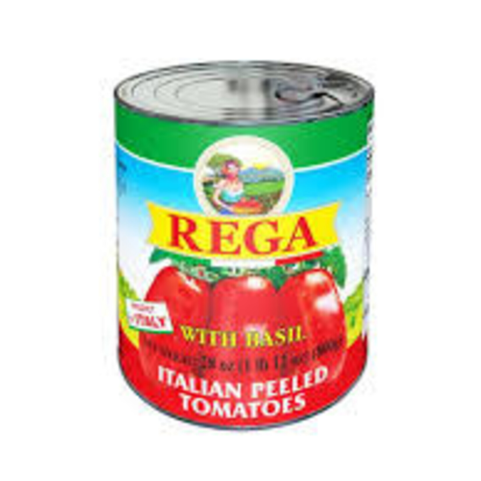 Great Ciao Rega Italian Peeled Tomatoes with Basil 28oz