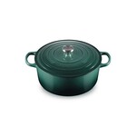 Le Creuset Holly Traditional Round Chef's Oven with Gold Knob - Artichaut 4.5 qt. | Le Creuset