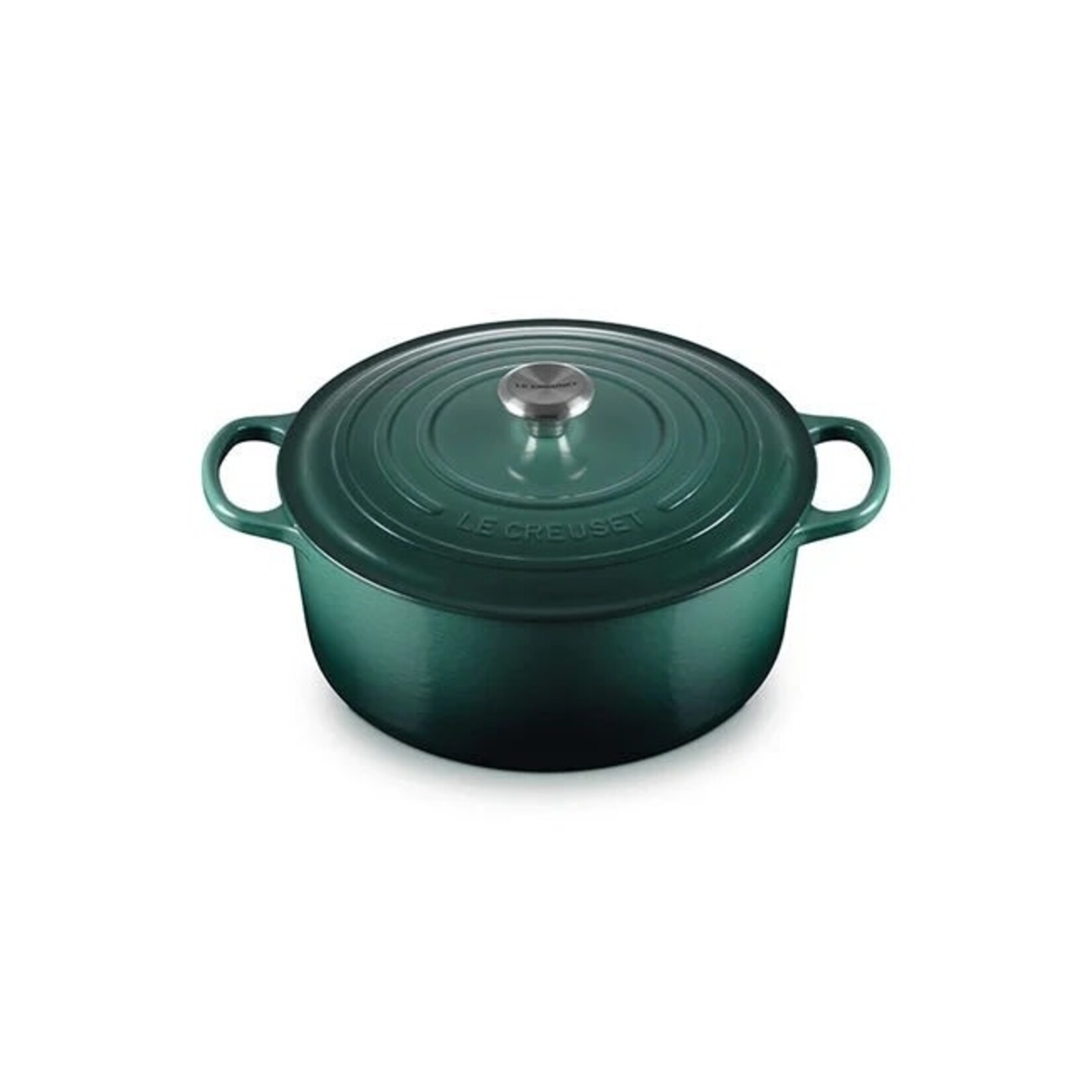 Le Creuset Holly Traditional Round Chef's Oven with Gold Knob - Artichaut 4.5 qt. | Le Creuset