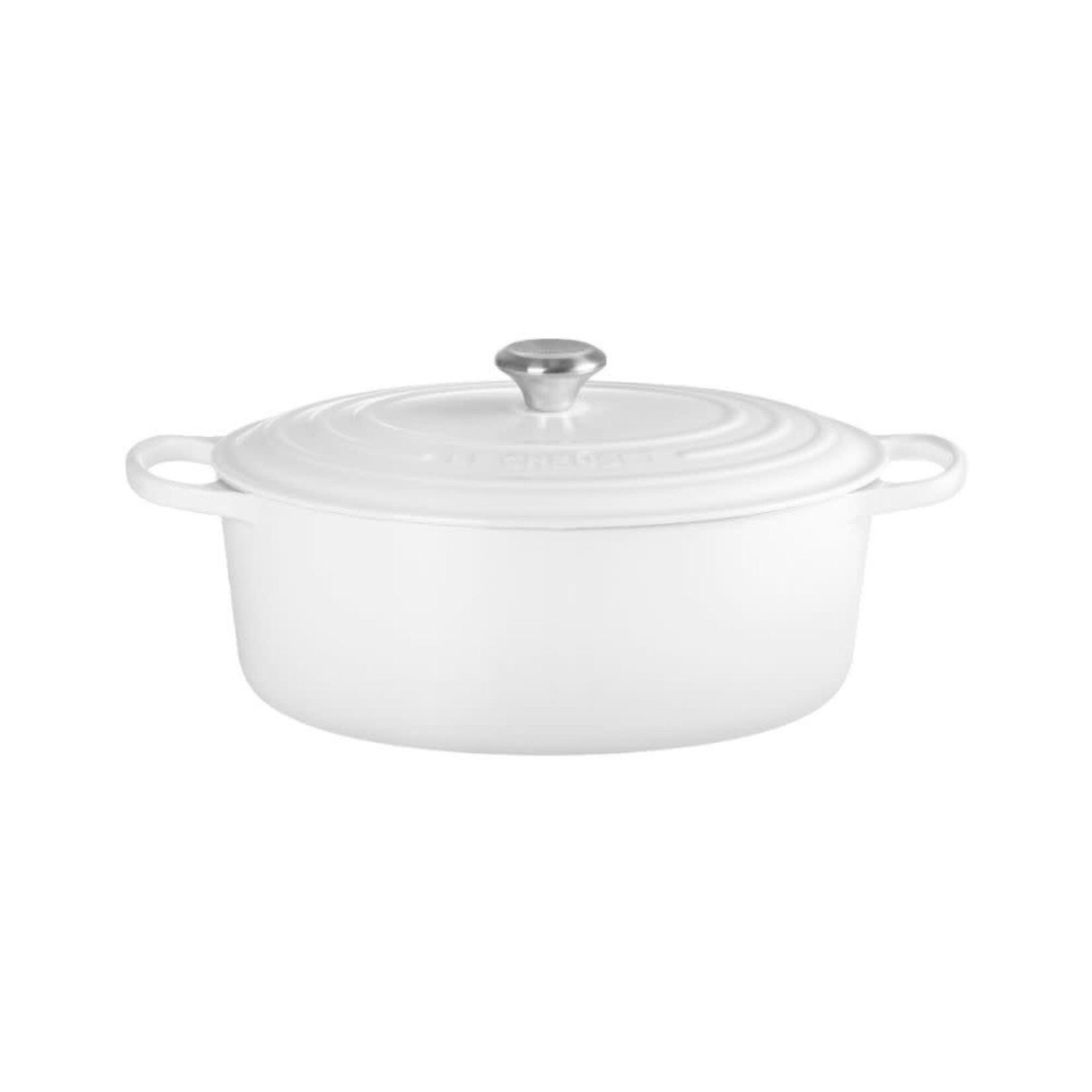 Le Creuset Signature Oval Dutch Oven - White - 8 qt | Le Creuset