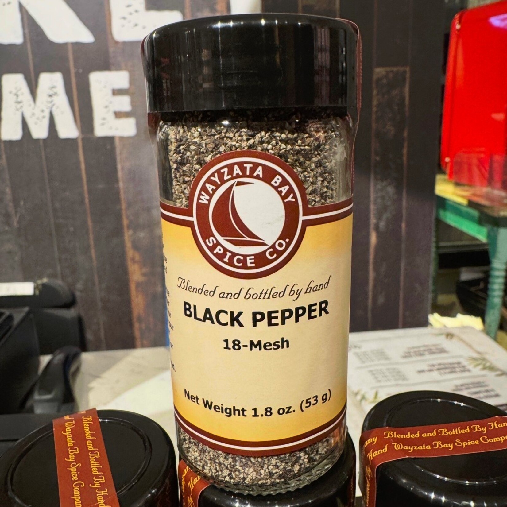 Wayzata Bay Spice Co Black Pepper, ground | Wayzata Bay Spice Co