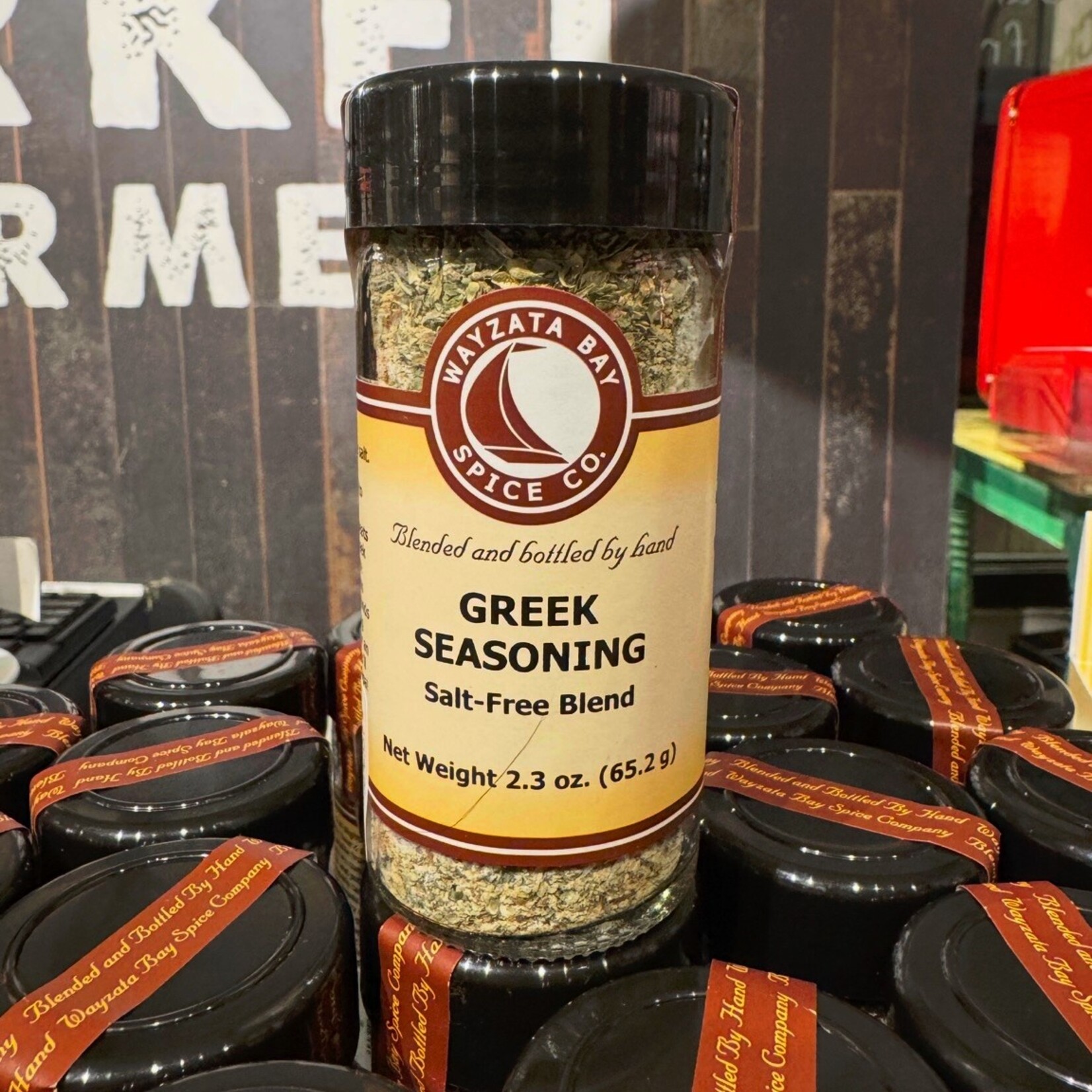 Wayzata Bay Spice Co Greek Seasoning (Salt-Free) | Wayzata Bay Spice Co