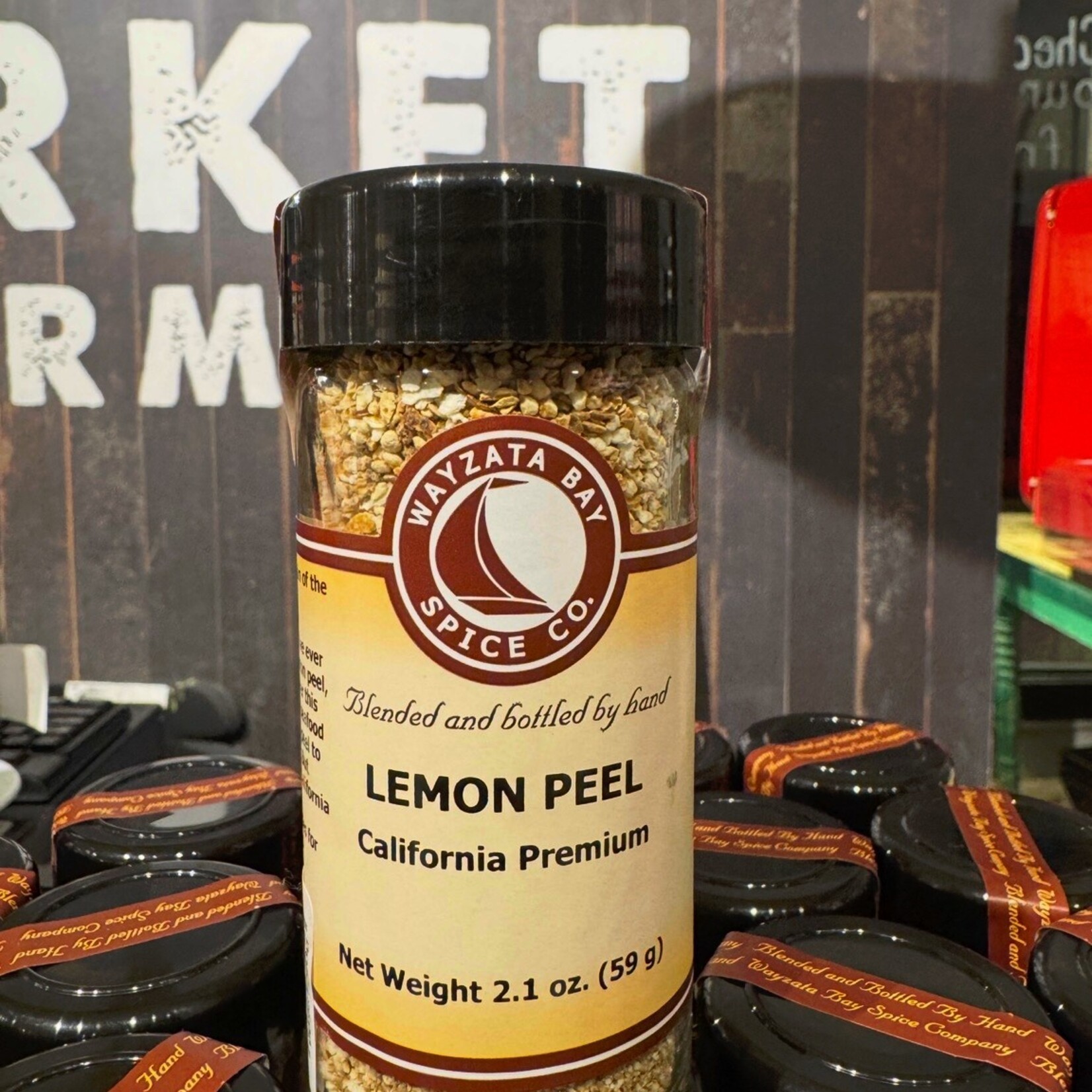 Wayzata Bay Spice Co Lemon Peel, Coarse | Wayzata Bay Spice Co