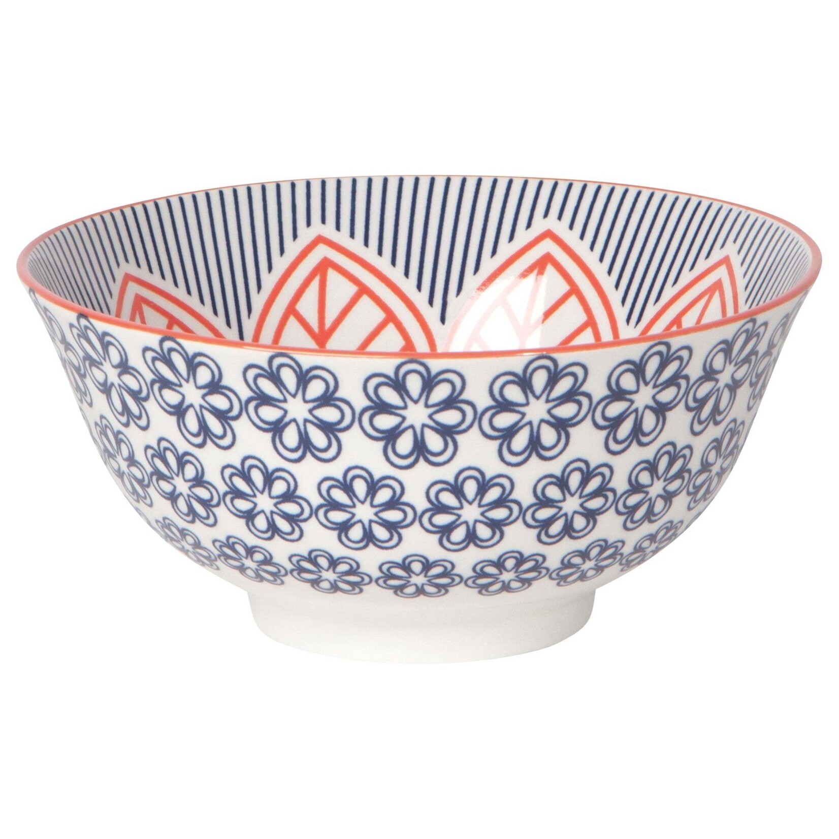 Danica Brands Bowl - 6inch Red Floral | Danica Brands