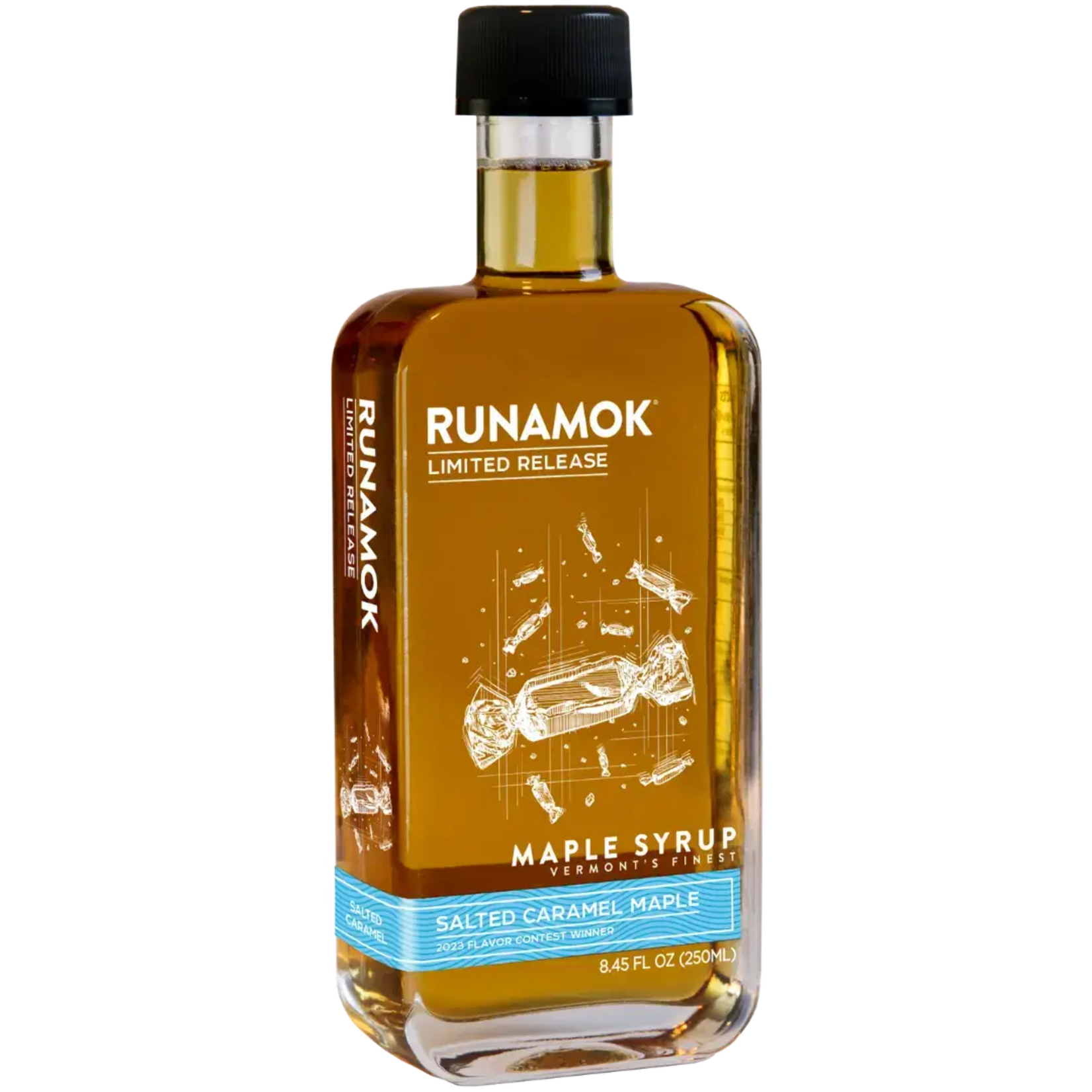 Runamok Salted Caramel Infused Maple Syrup 250ml | Runamok