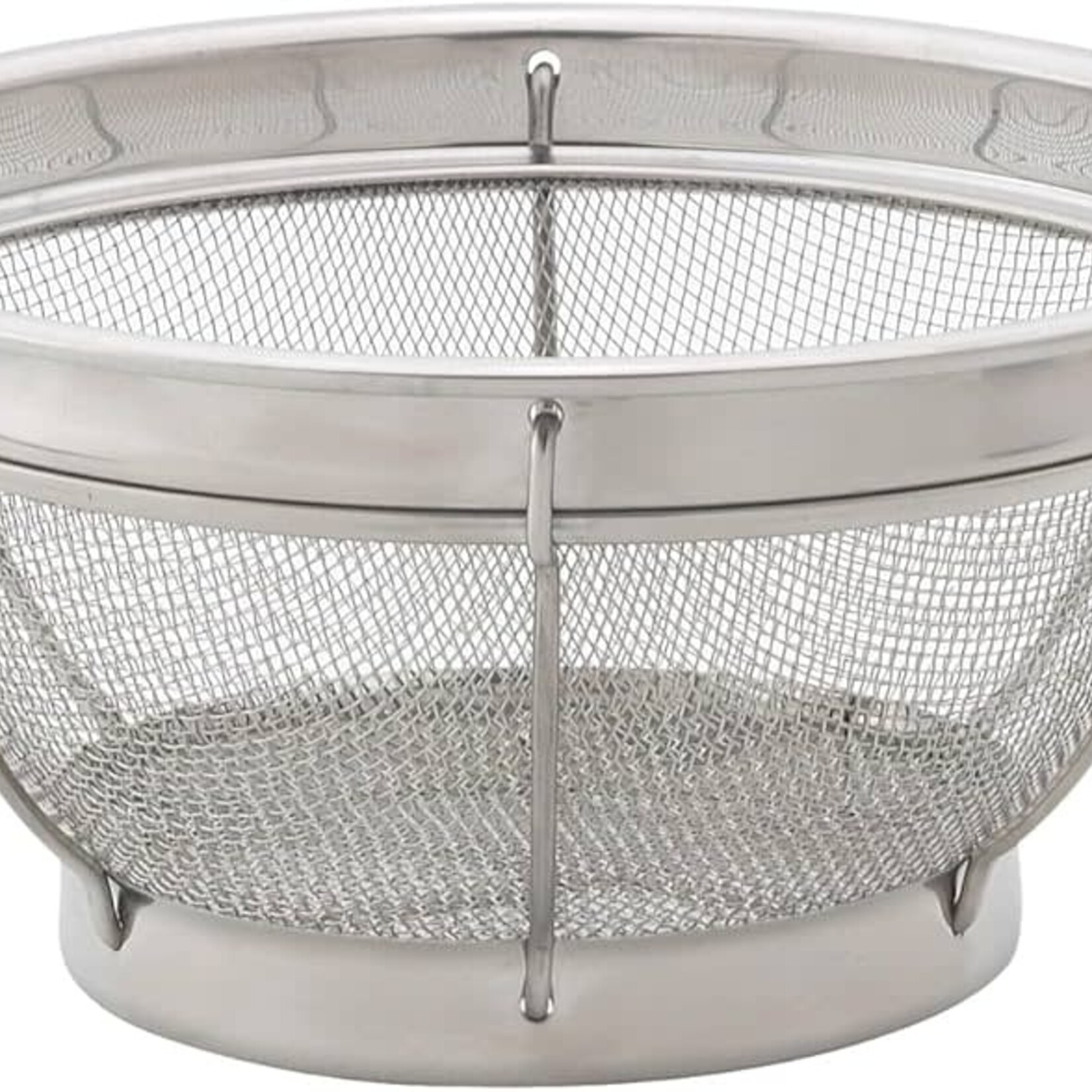 Harold Import Co. Reinforced Mesh Colander, Stainless Steel, 8in | Harold Import Co.
