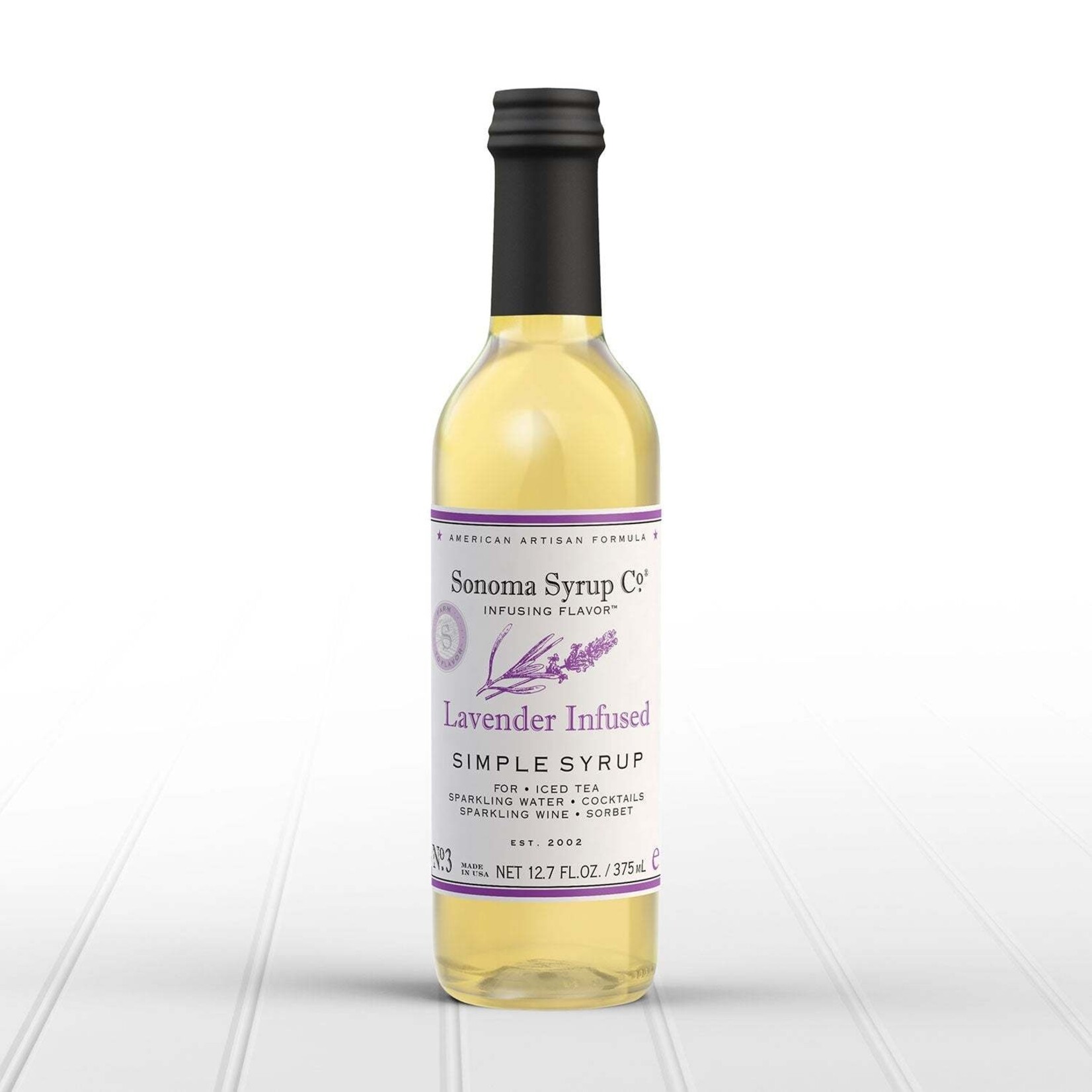 Sonoma Syrup Co. 12.7 oz Lavender Infused Simple Syrup | Sonoma Syrup Co.
