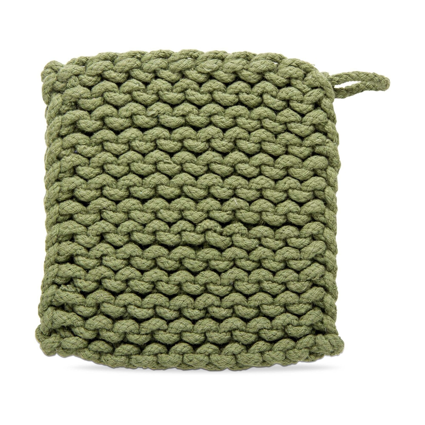 Tag Trivet - Crochet (Olive) | Tag