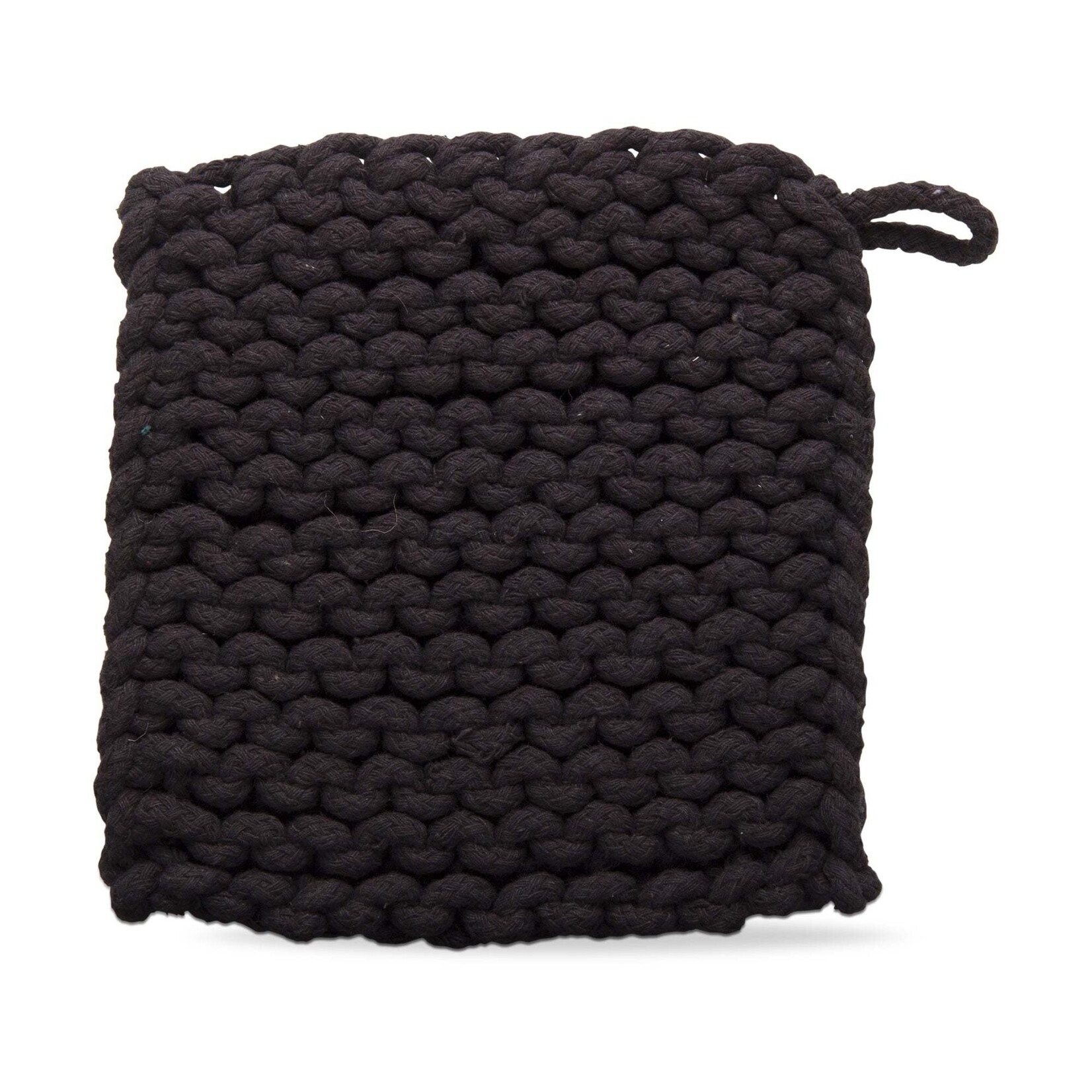 Tag Trivet - Crochet (Black) | Tag