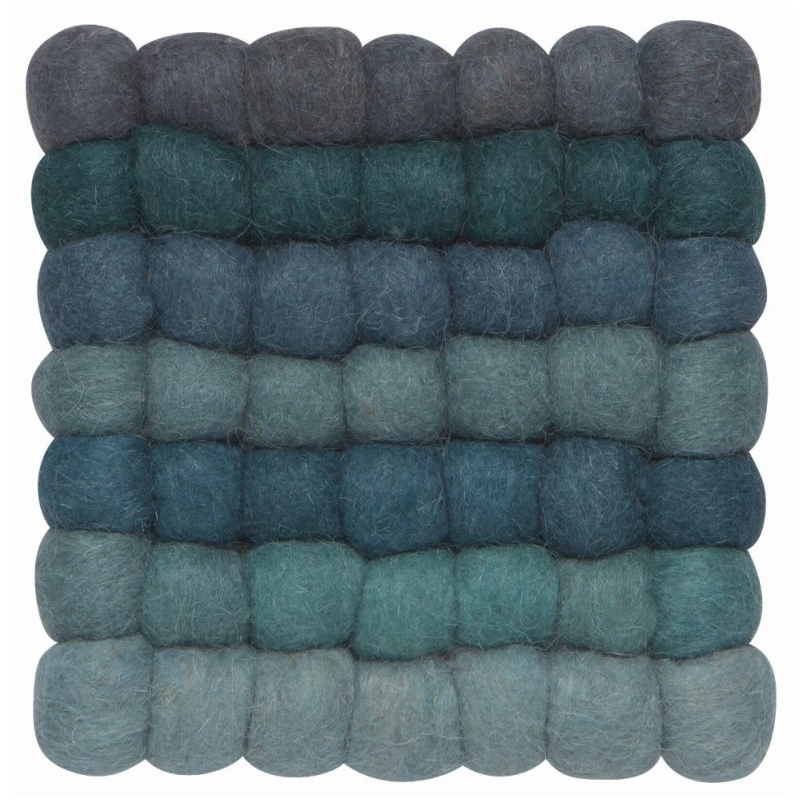 Danica Brands Wool Felt Ball Trivet - Lagoon | Danica Brands