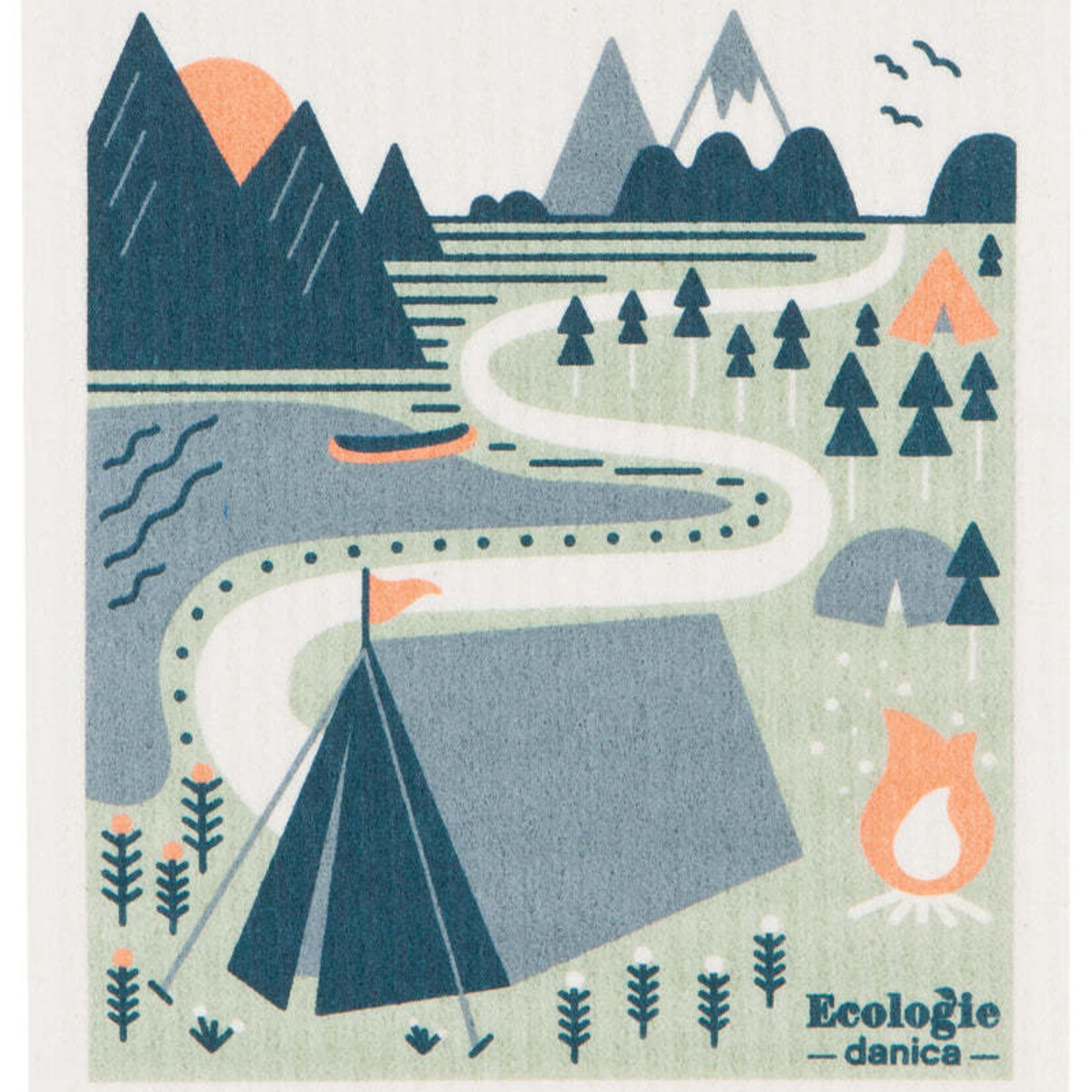 Danica Brands Swedish Dishcloth - Camp Life | Danica Brands