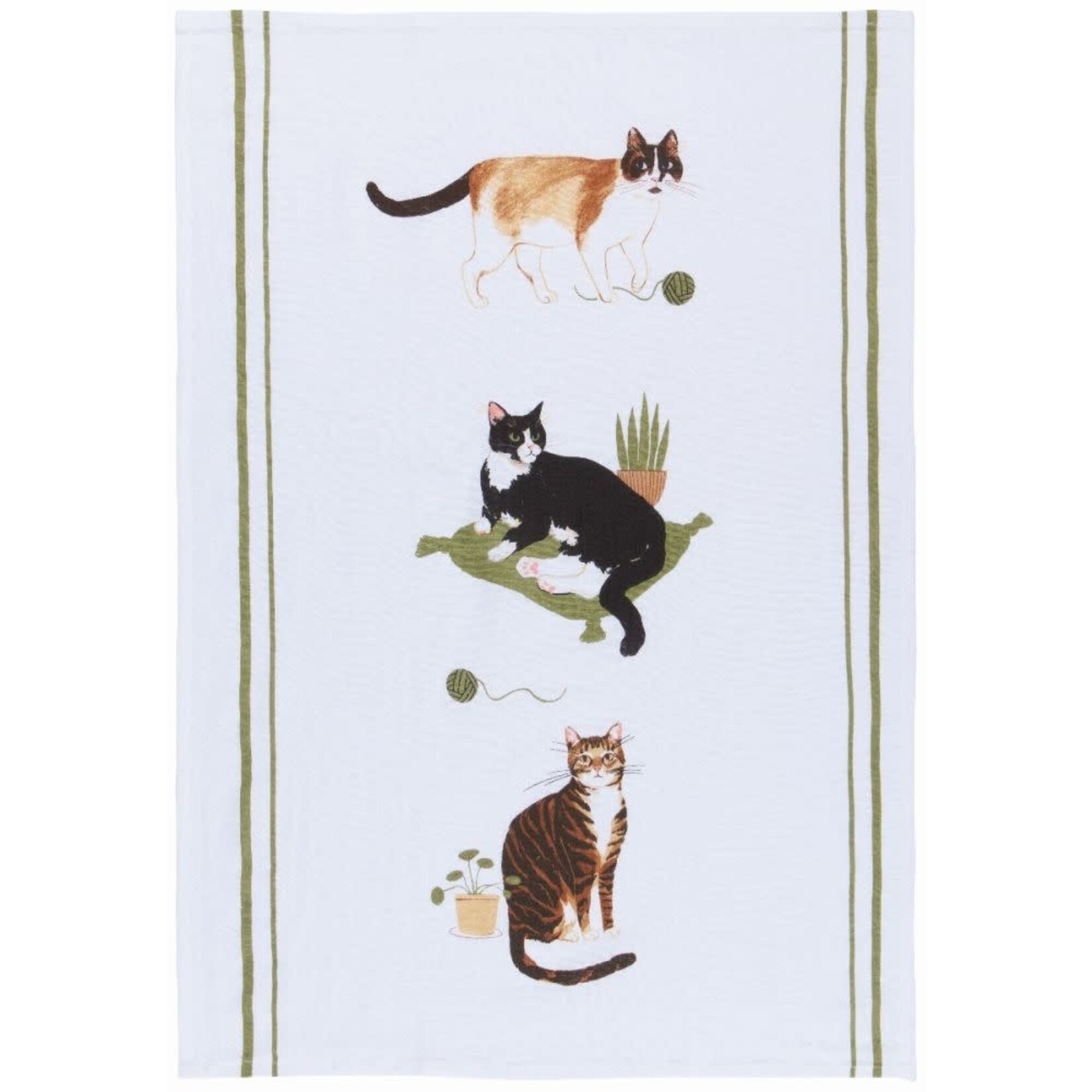 Danica Brands Bakers Tea Towel S/3 - Cat Collectiv | Danica Brands