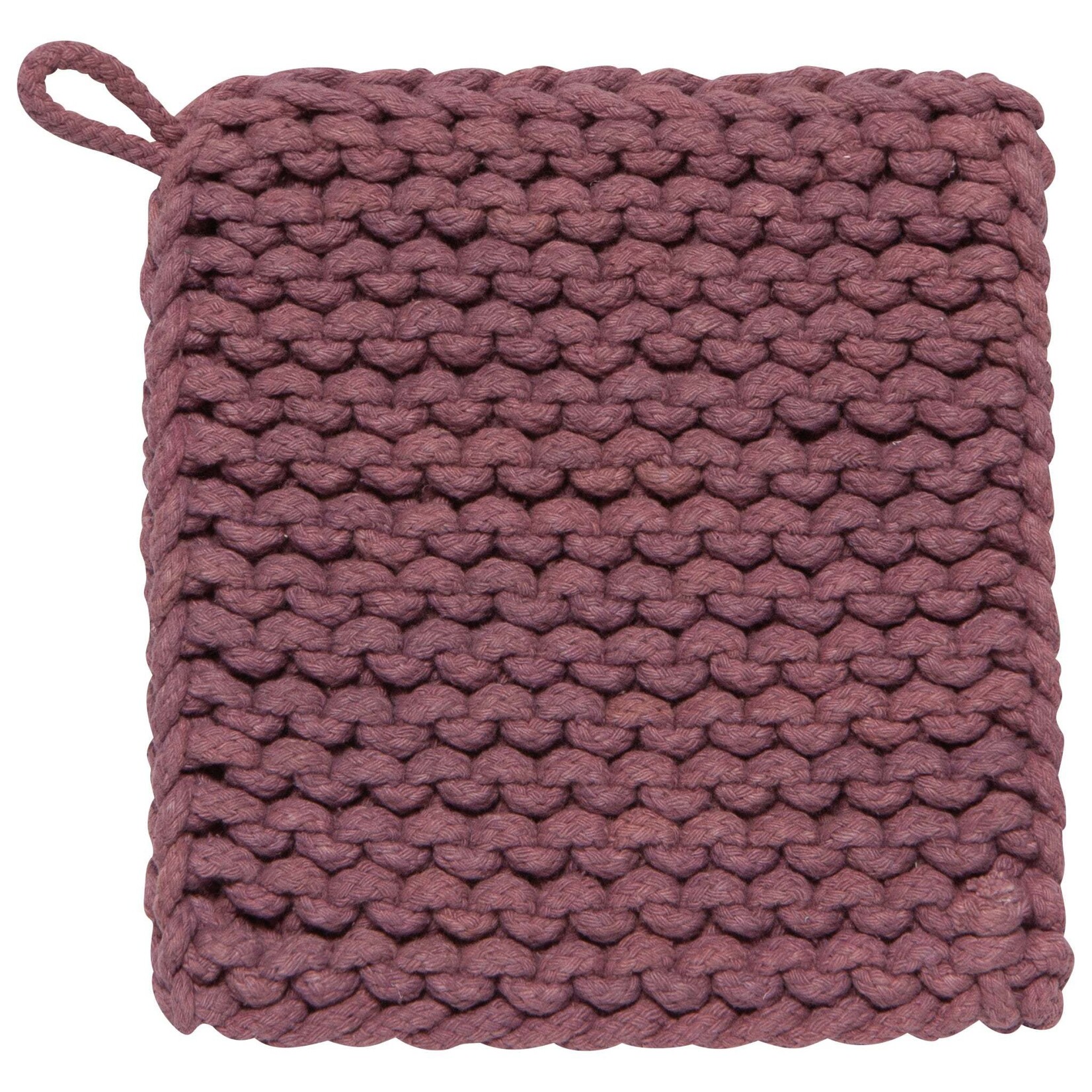 Danica Brands Pot Holder - Knit Ash Plum | Danica Brands