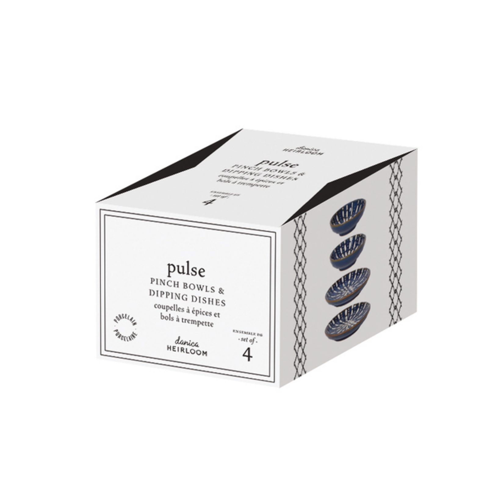 Danica Brands Set/4 - PinchBowl/DipDish Pulse | Danica Brands