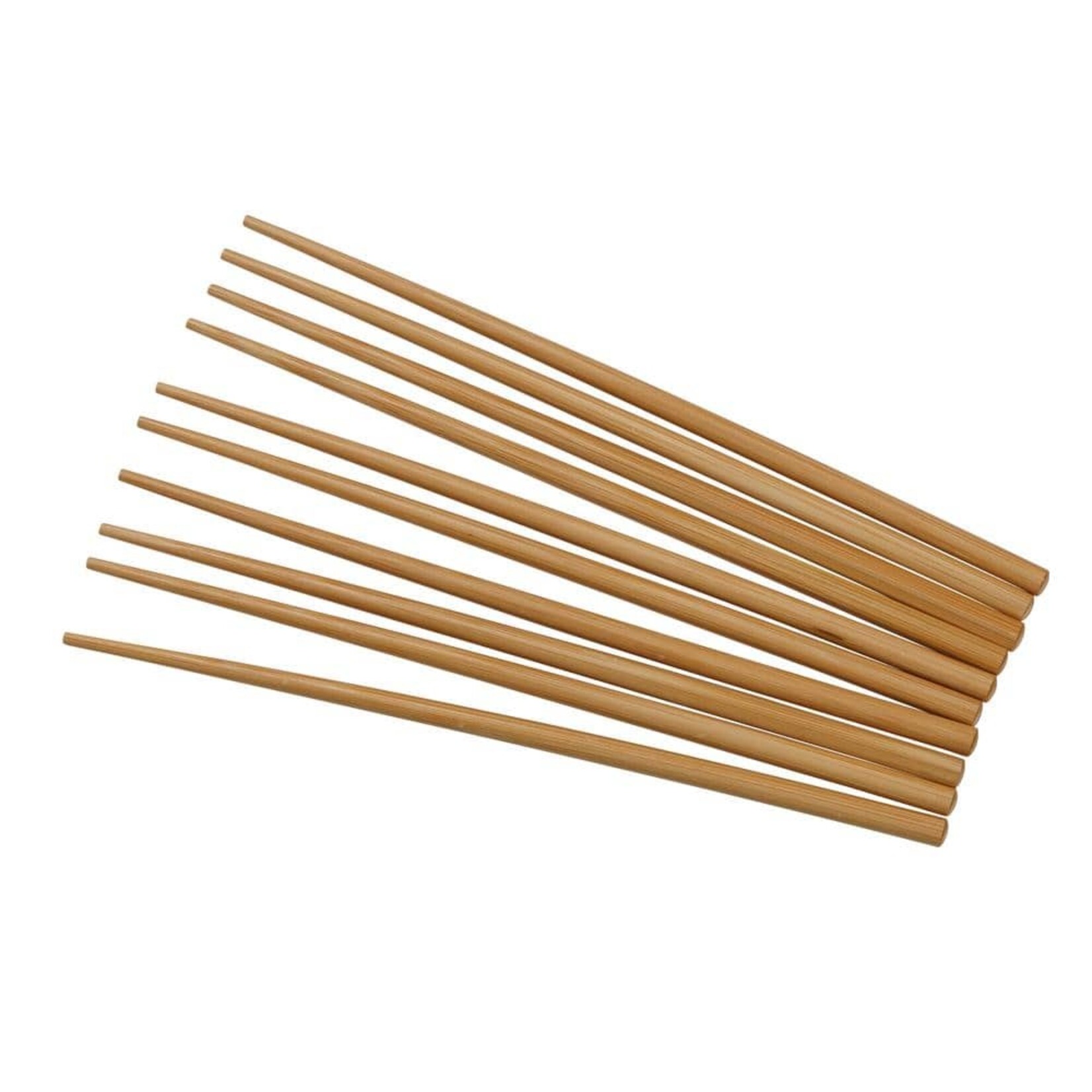 Joyce Chen Reusable Burnished Bamboo Chopsticks Set, 5 Pairs | Kitchen Supply