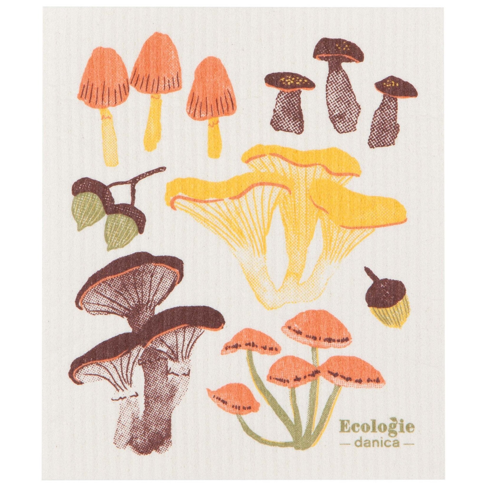 Danica Brands Swedish Dishcloth - Field Mushrooms | Danica Brands