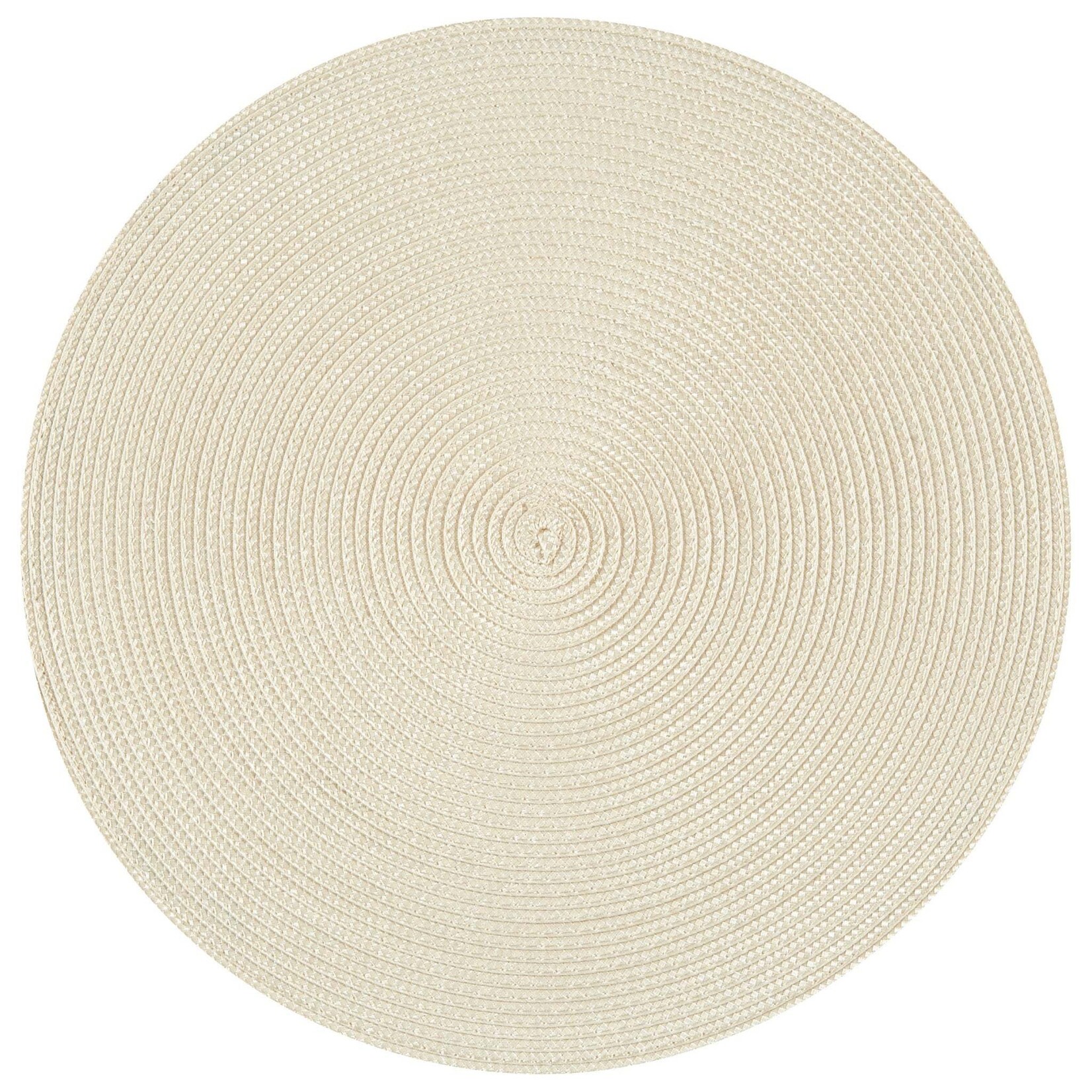 Danica Brands Round Placemat - Disko, Ivory | Danica Brands