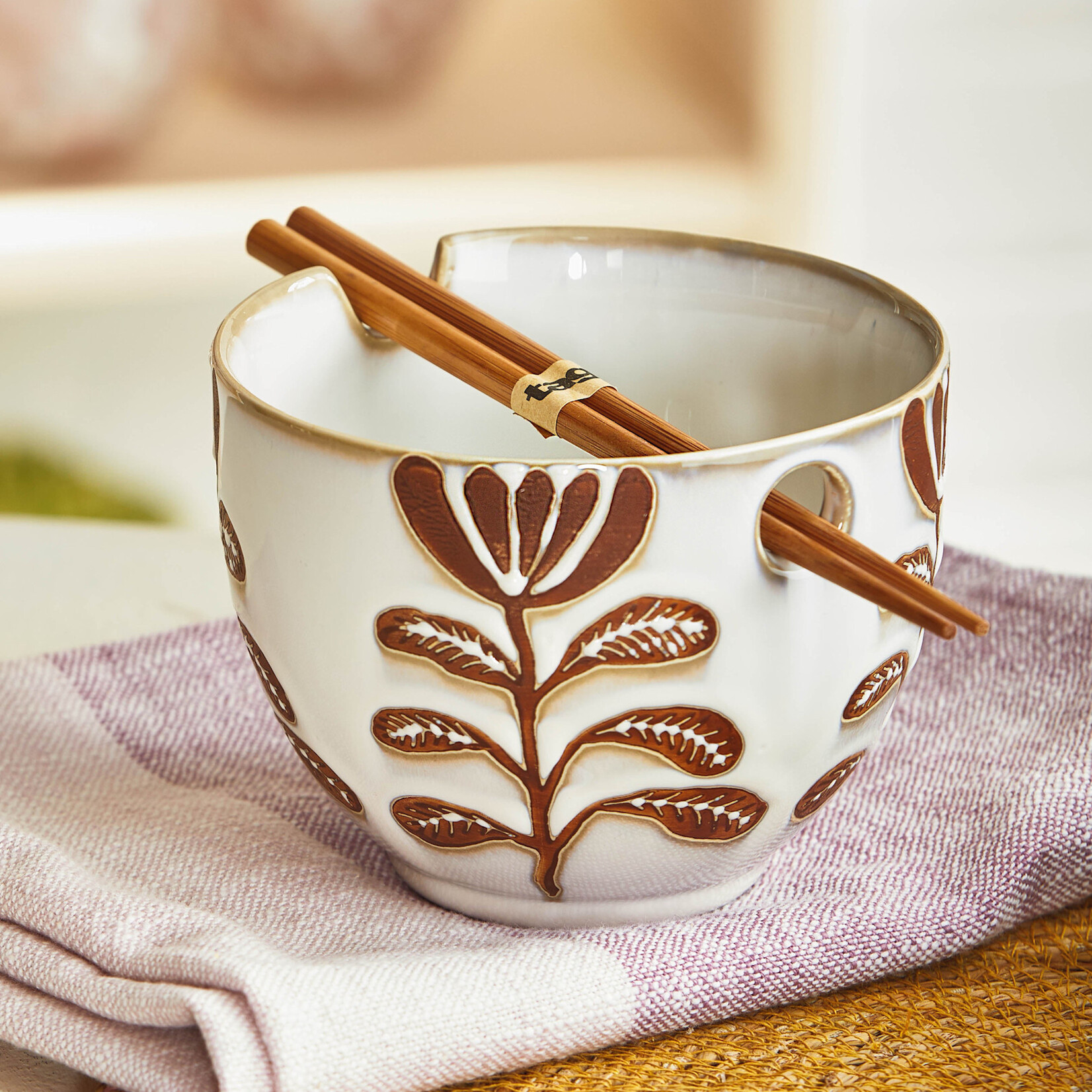 Tag Noodle Bowl - Lavender & Honey (Set of 2) | Tag