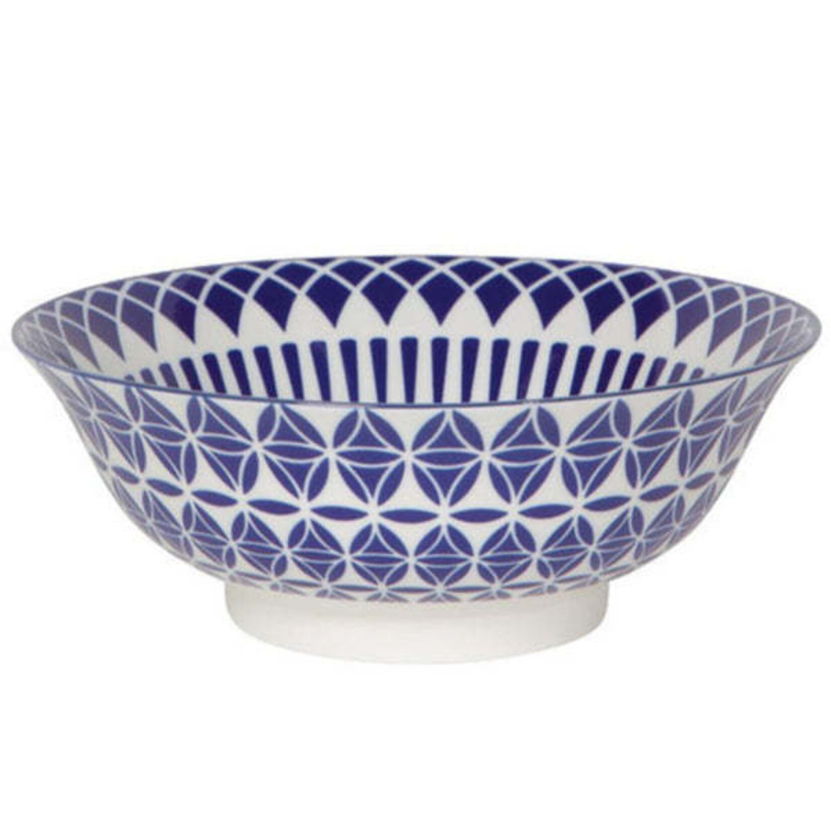 Danica Brands Bowl - 8inch Blue Geo | Danica Brands