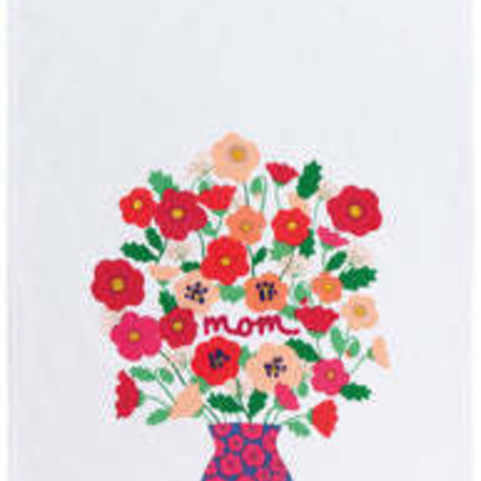 Danica Brands Tea Towel - Deco Poppy - Mother's Day
