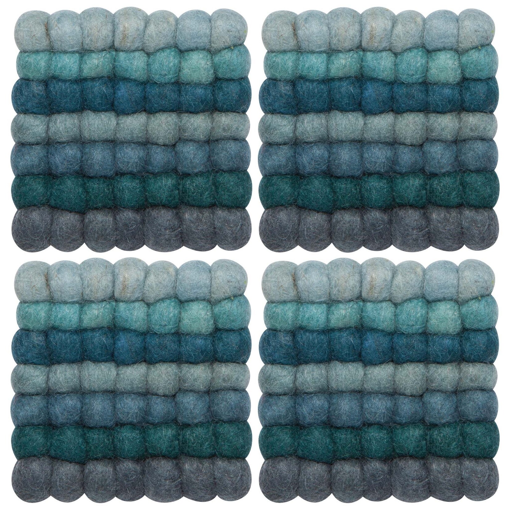 Danica Brands Set/4 - Coaster Dot Lagoon Ombre | Danica Brands