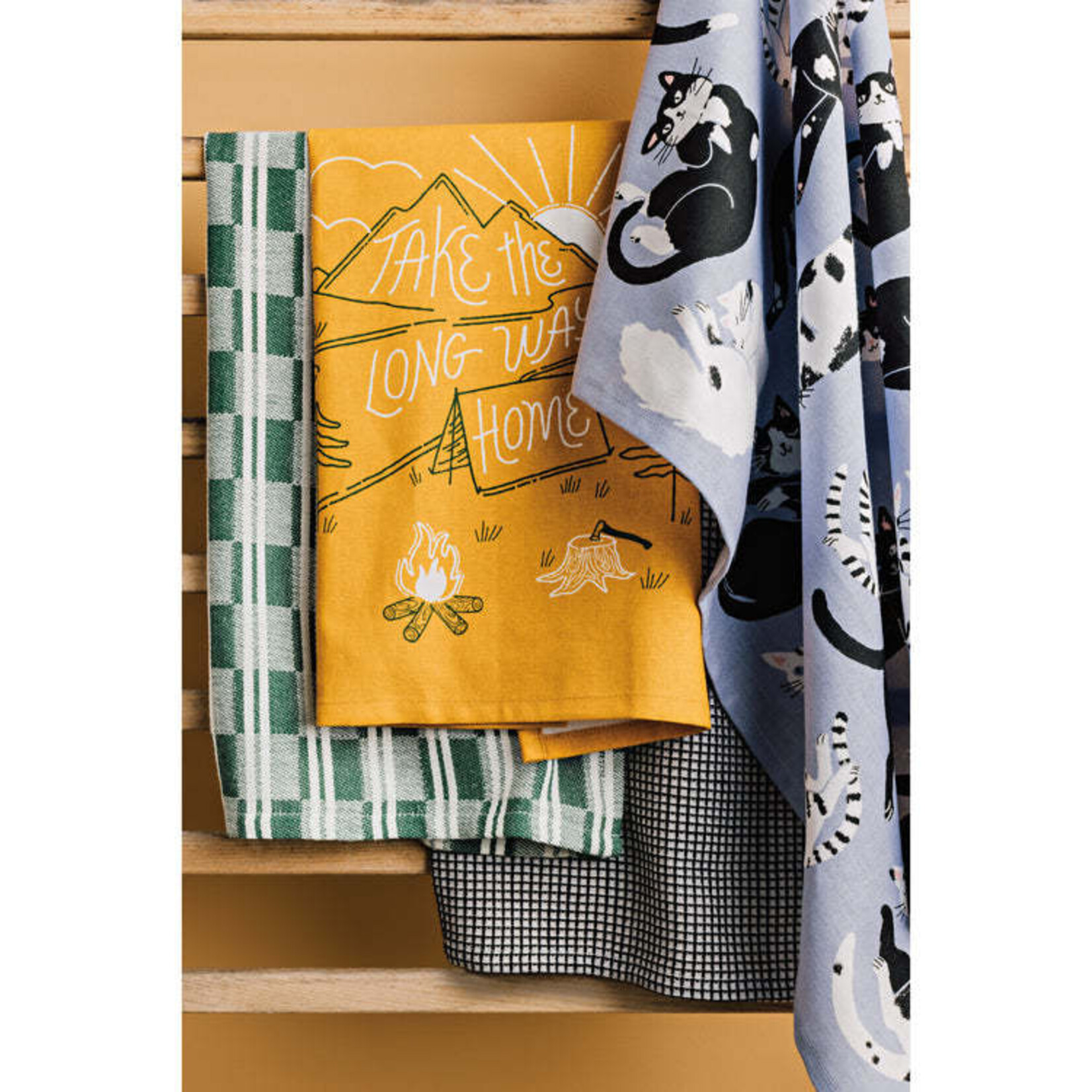 Danica Brands Tea Towel S/2 - Camp Out | Danica Brands
