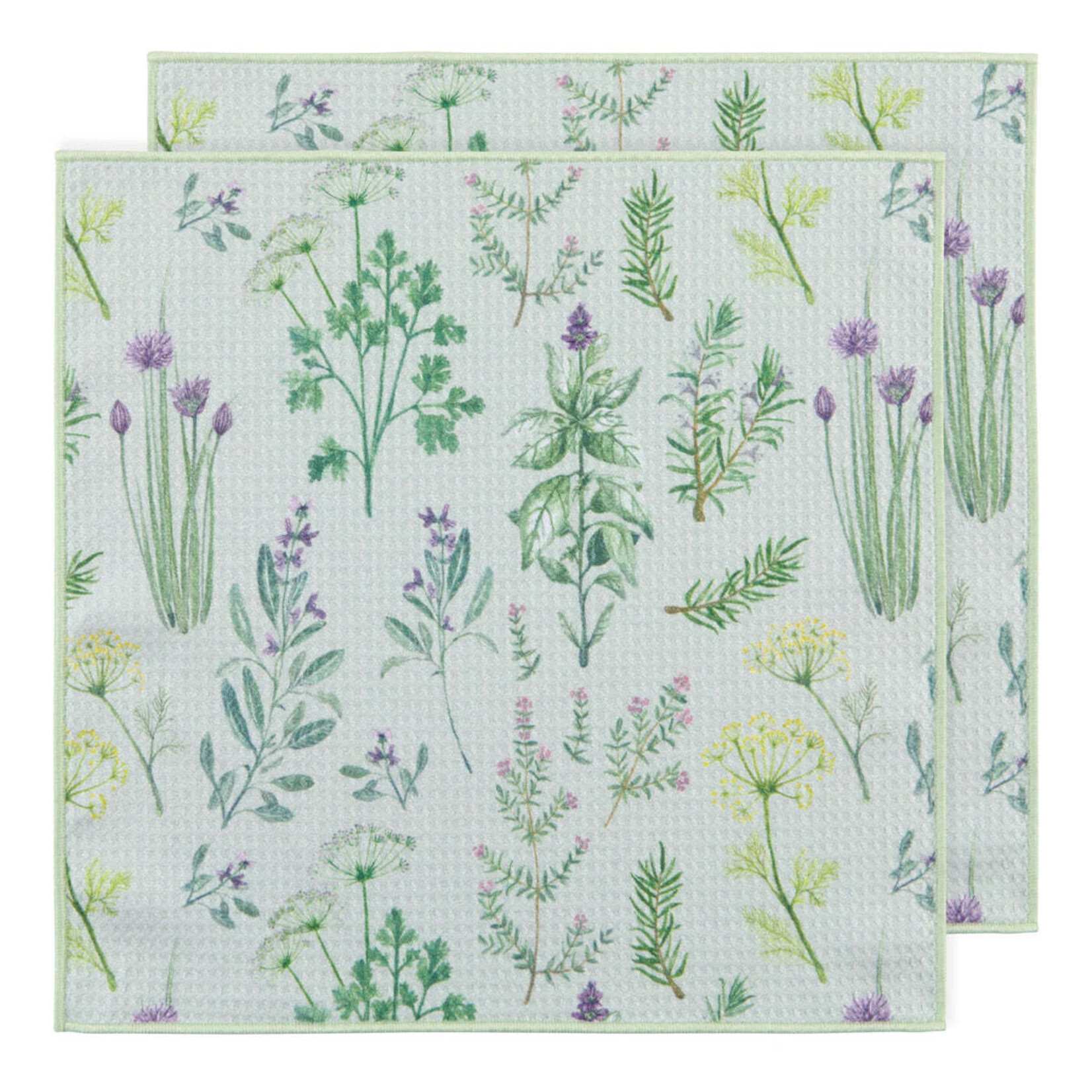 Danica Brands Recycled Microfibre Dishcloth Set - Fresh Herbs | Danica Brands