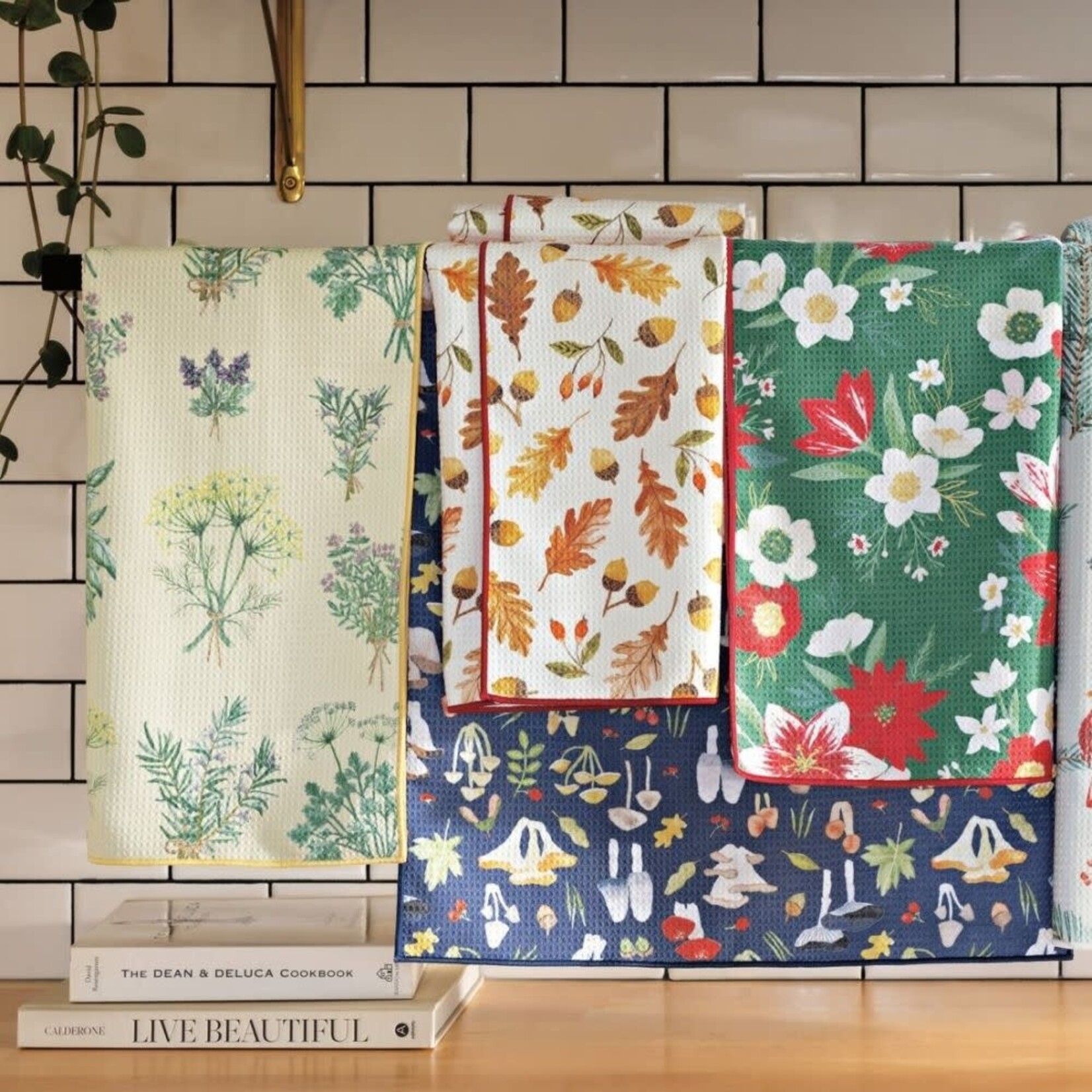 Danica Brands Recycled Microfibre Dishtowel - Fresh Herbs | Danica Brands